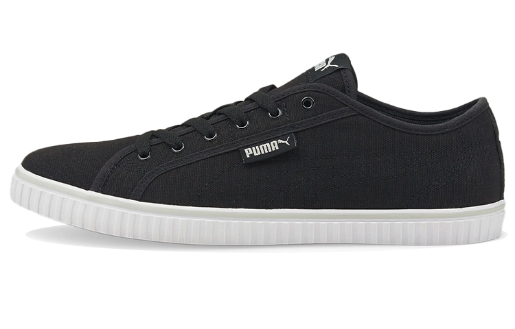 Puma Ever LoPro Cv Casual Skateboarding Shoes Unisex Black White 383030-02