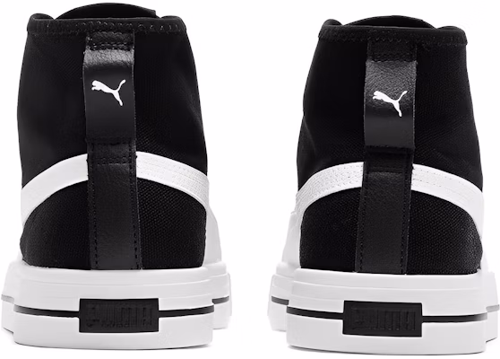 PUMA Ever Mid 防滑耐磨 中筒 板鞋 男女通款 黑白 Purchase PUMA Ever Mid 防滑耐磨 中筒 板鞋 男女通款 黑白