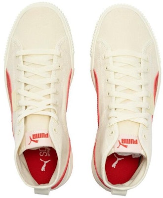 プーマ エバーミッド クリームレッド (Puma Ebaamiddo Kuri-mu Reddo) 385847-04 Shop プーマ エバーミッド クリームレッド (Puma Ebaamiddo Kuri-mu Reddo) 385847-04