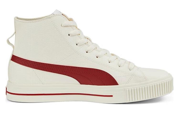Order Puma Ever Mid SL ''Crème Wit Rood'' 387612-03