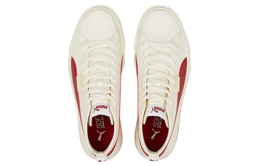 Shop Puma Ever Mid SL ''Crème Wit Rood'' 387612-03