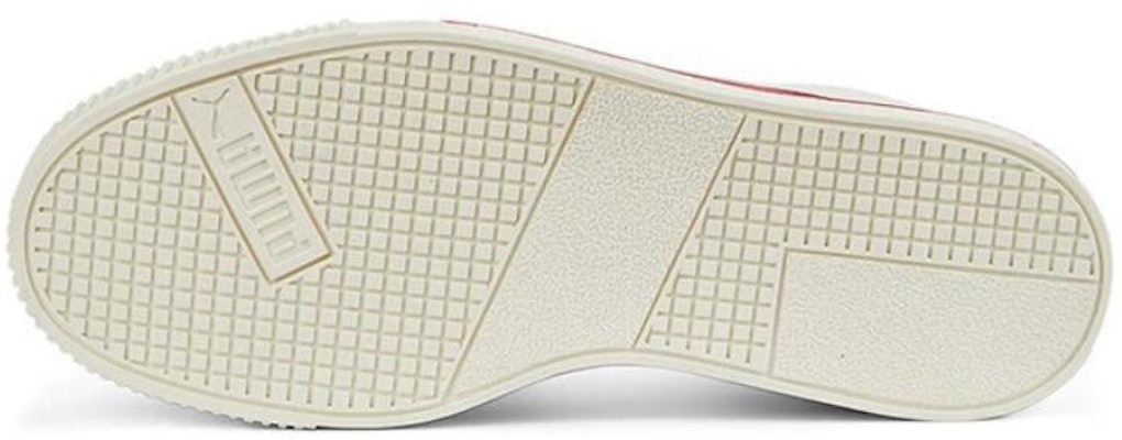 PUMA Ever Mid Sl 防滑耐磨輕便 中筒 板鞋 男女款 米白紅 Purchase PUMA Ever Mid Sl 防滑耐磨輕便 中筒 板鞋 男女款 米白紅