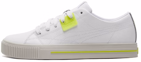 Puma Ever Low Top Casual Skate Shoes White Yellow Unisex 'White Yellow Gray' 383029-04 Puma Ever Low Top Casual Skate Shoes White Yellow Unisex 'White Yellow Gray' 383029-04