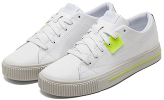 Sepatu Skate Kasual Puma Ever Low Top Unisex Putih Kuning Abu-abu 383029-04 Lookbook Sepatu Skate Kasual Puma Ever Low Top Unisex Putih Kuning Abu-abu 383029-04