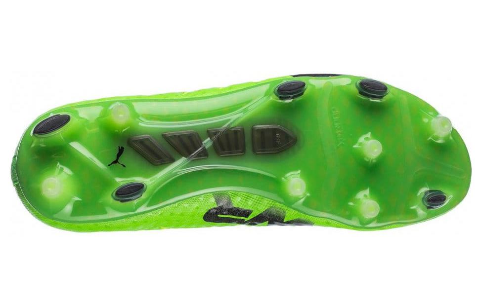 Shop Puma Evo Power Vigor 1 FG 'Green Black' 103824-01
