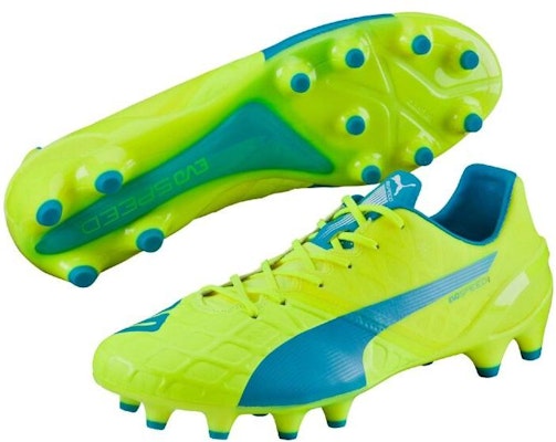 Puma Evo Speed 1.4 FG 'Green Blue' 103264-04 Shop Puma Evo Speed 1.4 FG 'Green Blue' 103264-04