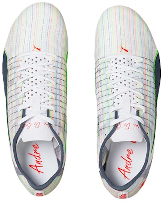 PUMA Evo Speed Future 2 Sp De Grasse 跑道釘鞋 低筒 運動鞋 男款 白色 Lookbook PUMA Evo Speed Future 2 Sp De Grasse 跑道釘鞋 低筒 運動鞋 男款 白色