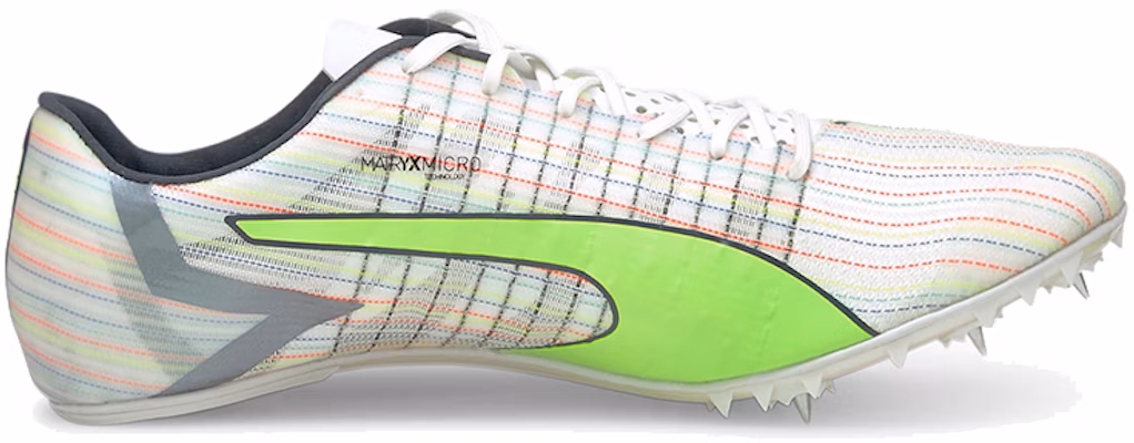 彪马Evo Speed Tokyo Future 2 Spectra“黑白绿”运动鞋 195329-01 Order 彪马Evo Speed Tokyo Future 2 Spectra“黑白绿”运动鞋 195329-01