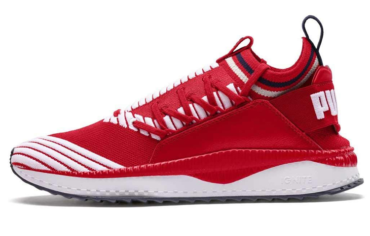 Puma Evolution Tsugi Jun Sport Stripes 'Red White' 367519-03
