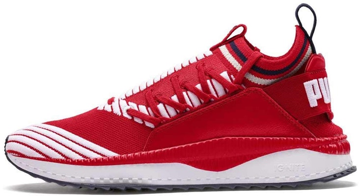 Puma Evolution Tsugi Jun Sport Stripes 'Red White' 367519-03 Buy Puma Evolution Tsugi Jun Sport Stripes 'Red White' 367519-03