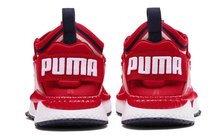 Shop Puma Évolution Tsugi Jun Sport Rayures ''Rouge Blanc'' 367519-03