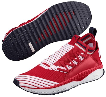 Puma Evolution Tsugi Jun Sport Stripes 'Red White' 367519-03 Purchase Puma Evolution Tsugi Jun Sport Stripes 'Red White' 367519-03