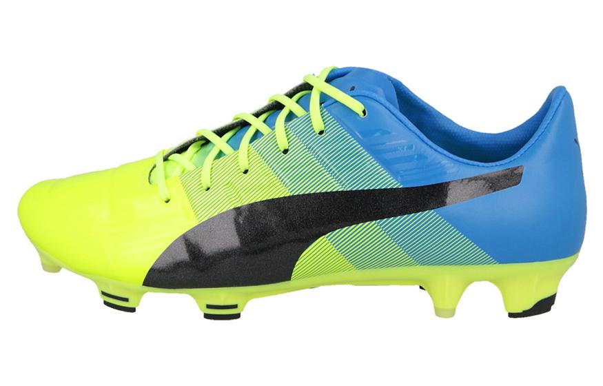 Puma evoPOWER 1.3 FG 'Safety Yellow Atomic Blue' 103524-01