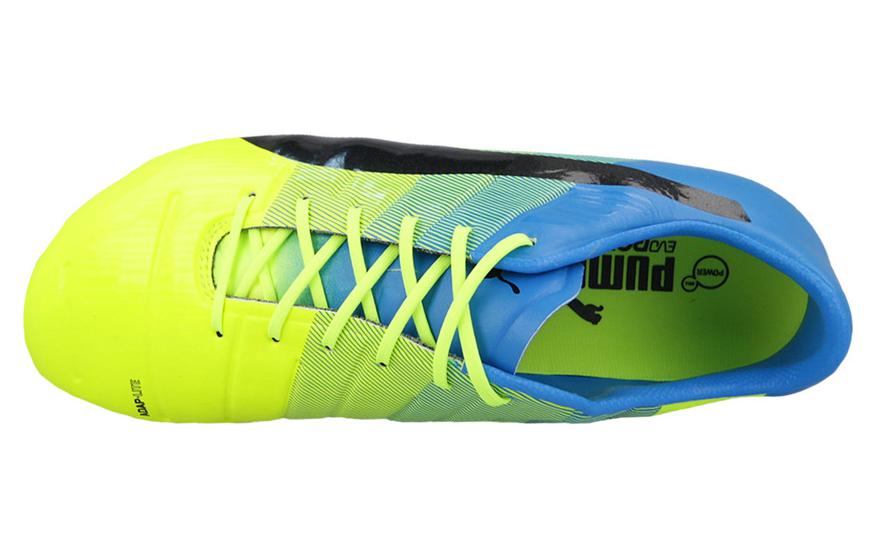 Puma evoPOWER 1.3 FG 'Safety Yellow Atomic Blue' 圖 3