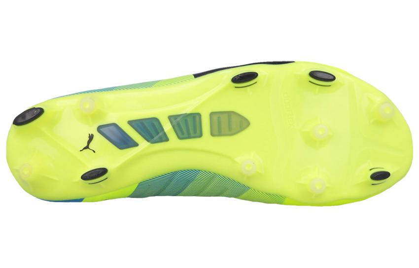 Puma evoPOWER 1.3 FG 'Safety Yellow Atomic Blue' 圖 4