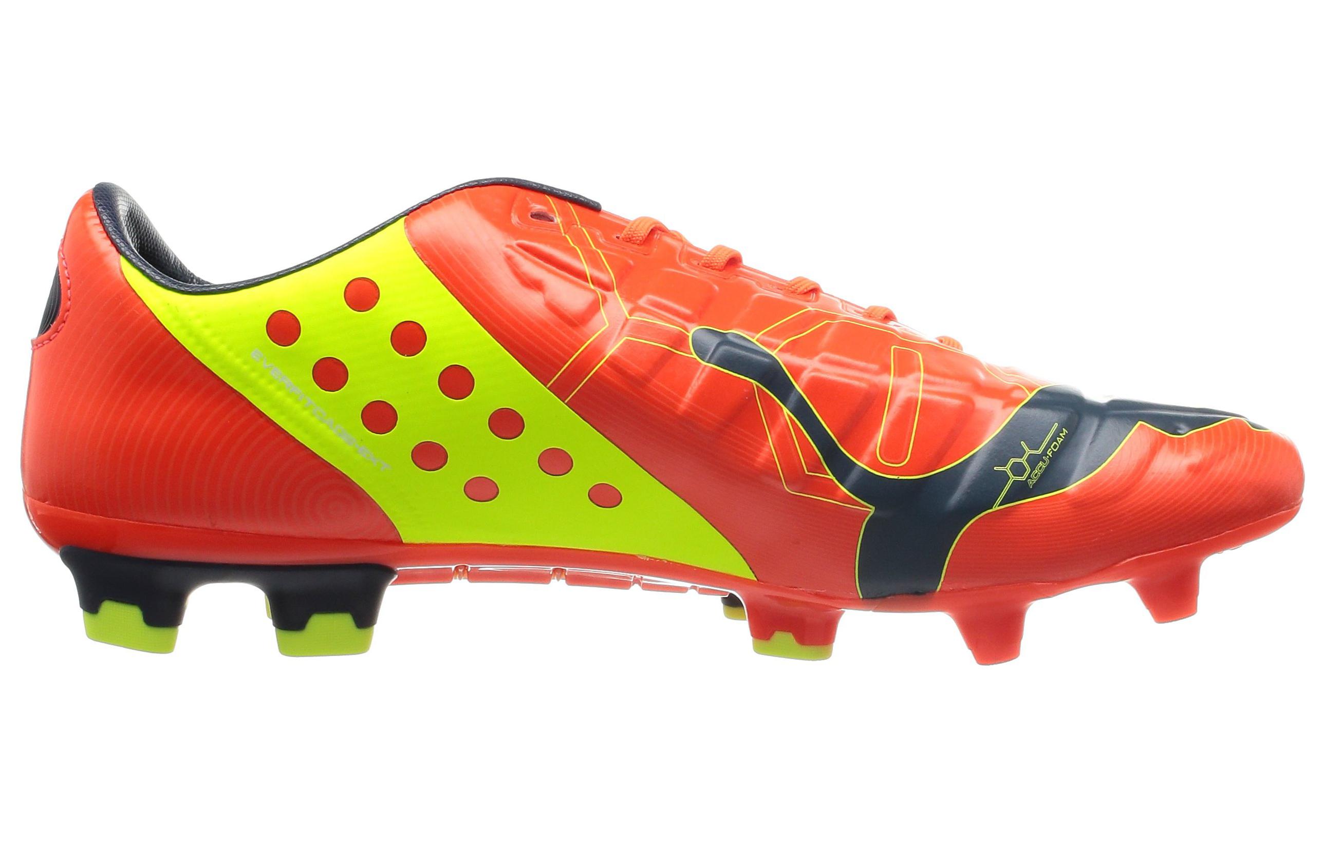 Order Puma EvoPower 1 FG Merah Hitam Sepatu Bola 102942-01