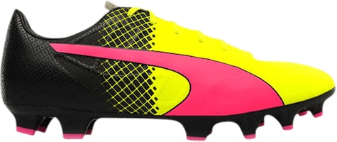 Puma evoSpeed 4.5 FG 'Tricks - Pink Glow Safety Yellow' 103592-01 Puma evoSpeed 4.5 FG 'Tricks - Pink Glow Safety Yellow' 103592-01
