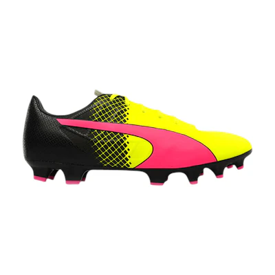 Puma evoSpeed 4.5 FG 'Tricks - Pink Glow Safety Yellow'