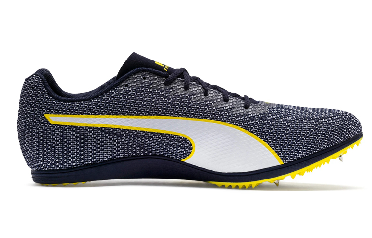 Order PUMA Evospeed Distance 8 低筒 跑步鞋 男款 白黃 田徑場地 釘鞋 運動