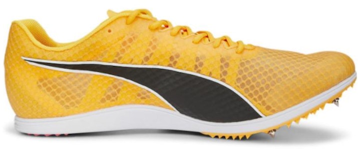 彪马evoSPEED Electric 11 黄色黑色跑鞋 377961-01 Order 彪马evoSPEED Electric 11 黄色黑色跑鞋 377961-01