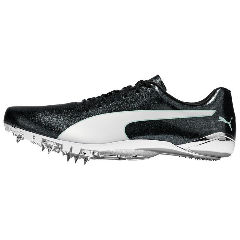 Puma evoSPEED Electric 7 Anti-Slip Durable Running Shoes Black White 378542-02