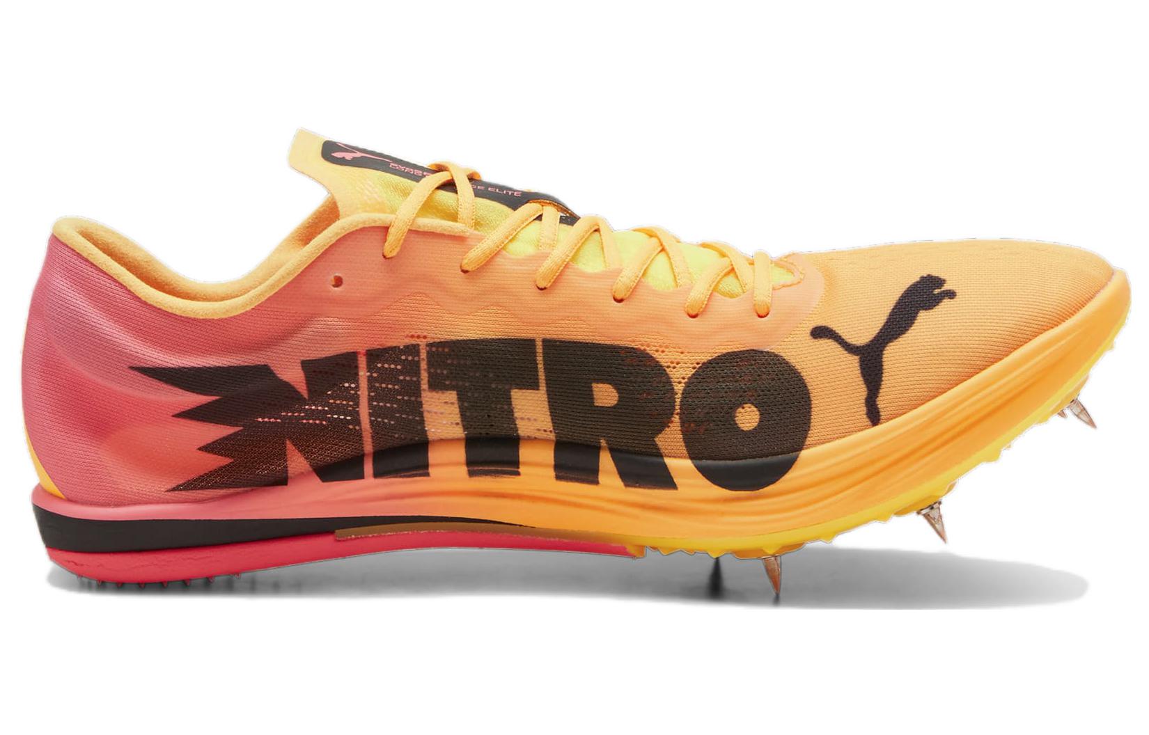 Order PUMA evoSPEED NITRO Elite 2 防滑耐磨 低幫 跑步鞋 男款 橙黑