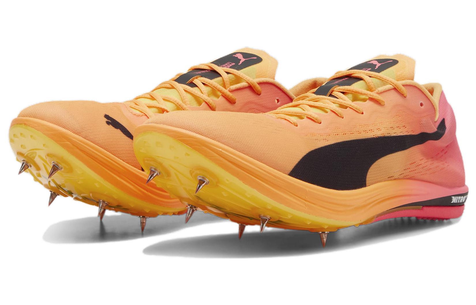 Lookbook PUMA evoSPEED NITRO Elite 2 防滑耐磨 低幫 跑步鞋 男款 橙黑
