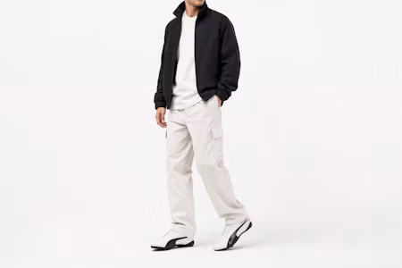 Order PUMA 系帶 低筒 跑步鞋 男女款 黑白色
