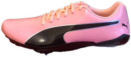 Puma EvoSPEED Prep Sprint 2 Spiked Shoes Pink/Black 194934-02 Puma EvoSPEED Prep Sprint 2 Spiked Shoes Pink/Black 194934-02