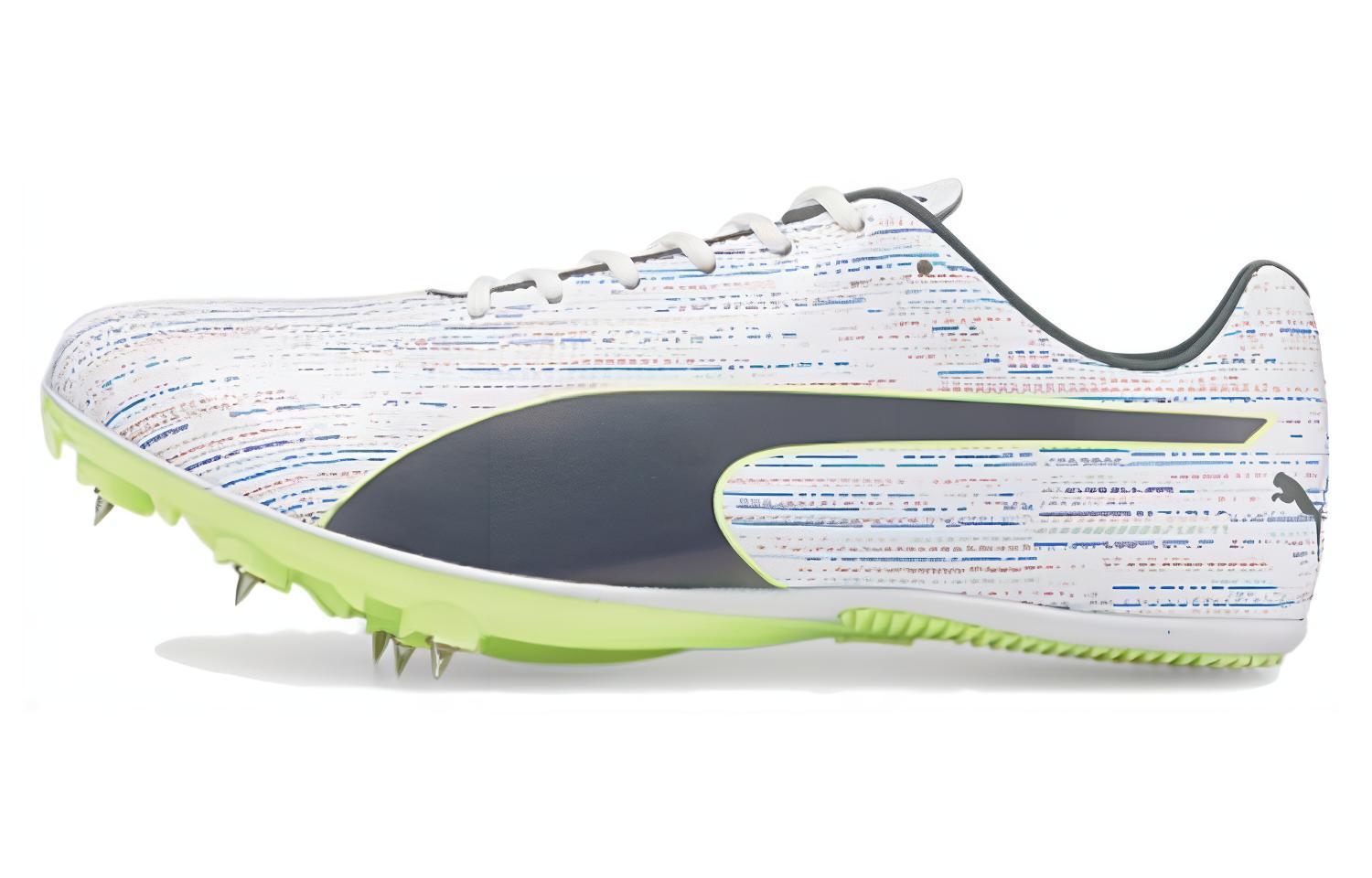 Puma evoSPEED Sprint 13 Running Shoes Yellow White Lightweight Durable. 376322-01