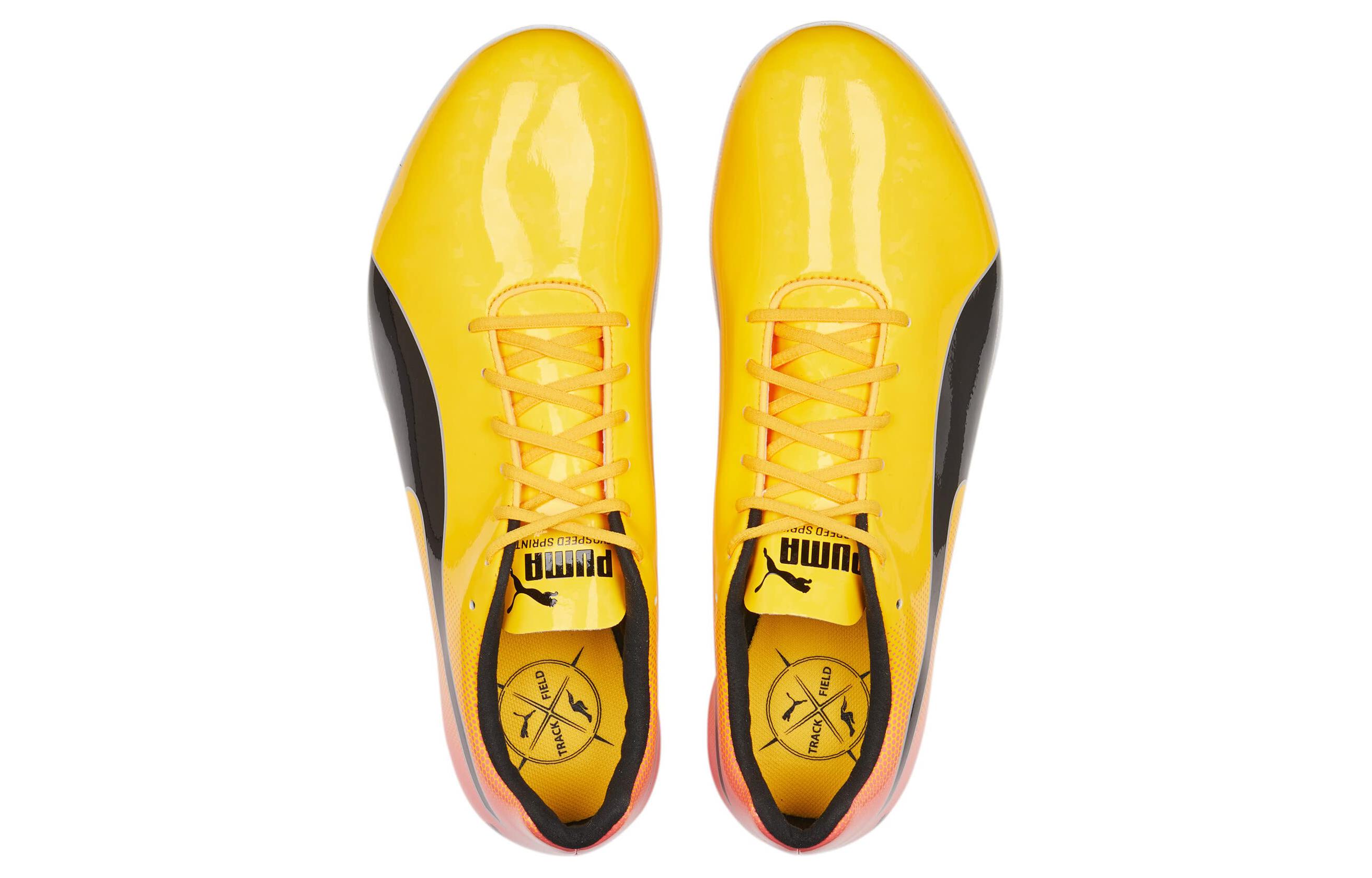 Shop Puma evoSpeed Sprint 14 ''Sun Stream Sunset Glow'' Chaussures Athlétiques. 377001-01