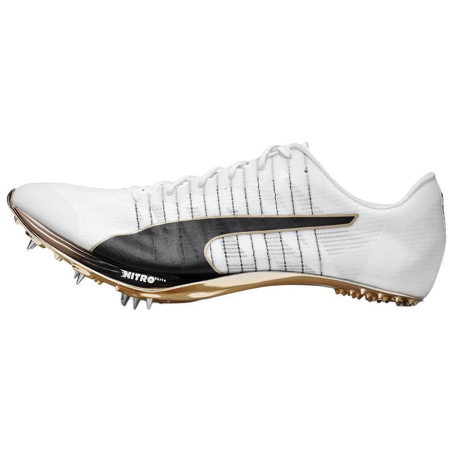 Puma evoSPEED Sprint Nitro 2 "GOLD" Elite Track Spikes White/Black 312243-01
