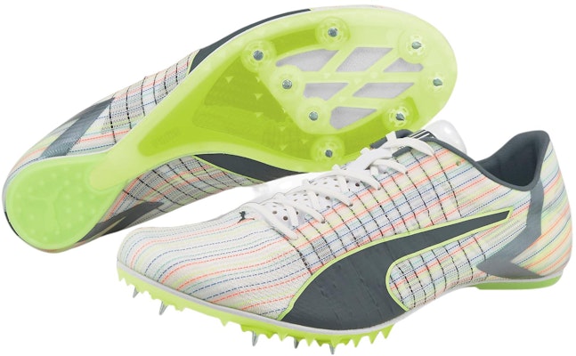 Puma evoSPEED Tokyo Brush 3 Track and Field 'White Green' 376331-01 Lookbook Puma evoSPEED Tokyo Brush 3 Track and Field 'White Green' 376331-01
