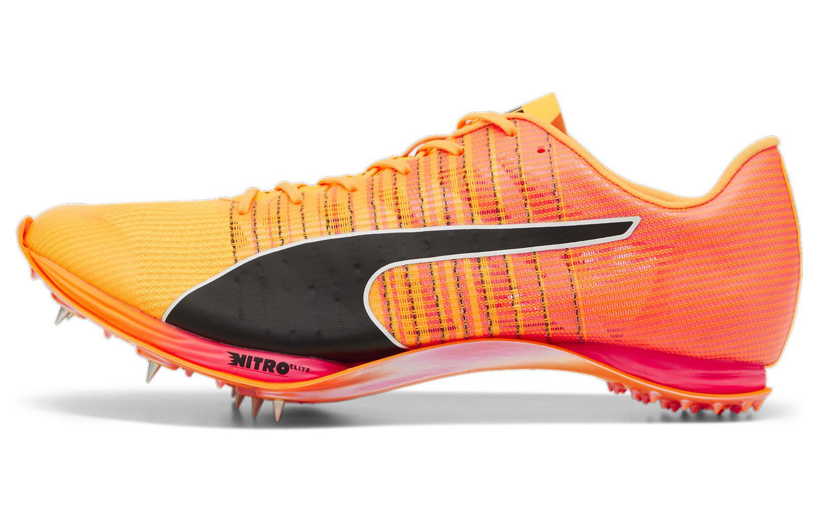 Buy PUMA Nitro400 2代 厚底 短跑釘鞋 跑步鞋 男女同款 赤焰巴黎