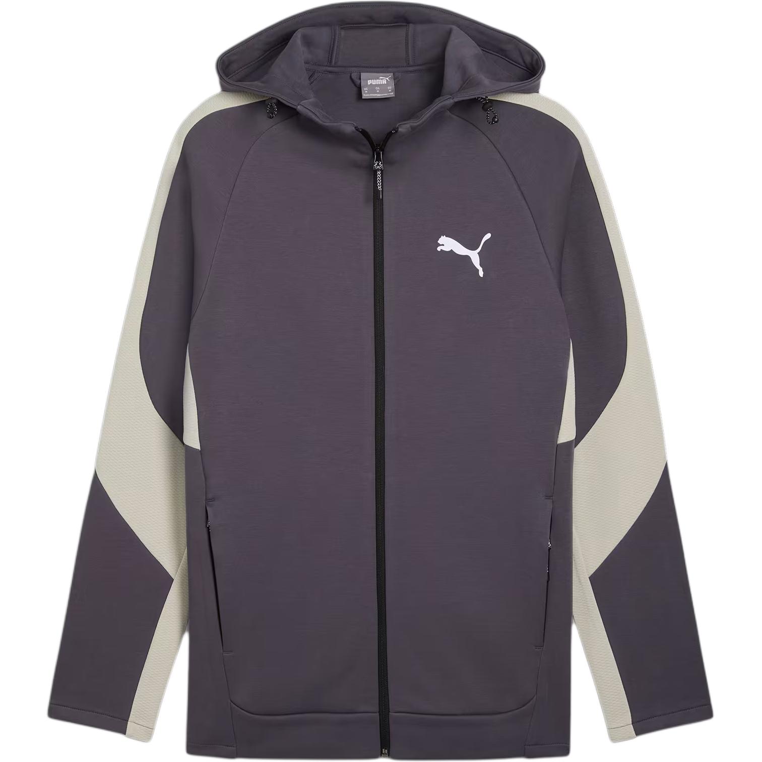 Puma Evostripe Full-Zip Hoodie Jacket Galactic Gray 681700-69