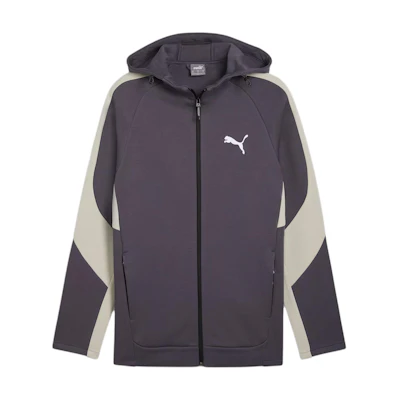 Puma Evostripe Full-Zip Hoodie Jacket Galactic Gray 681700-69