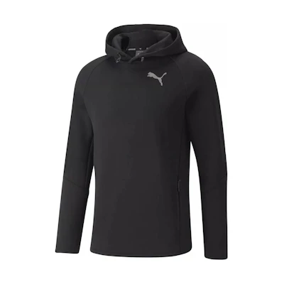 Puma Evostripe Hoodie Black Sweat-Wicking Pullover Sweatshirt 847400-01