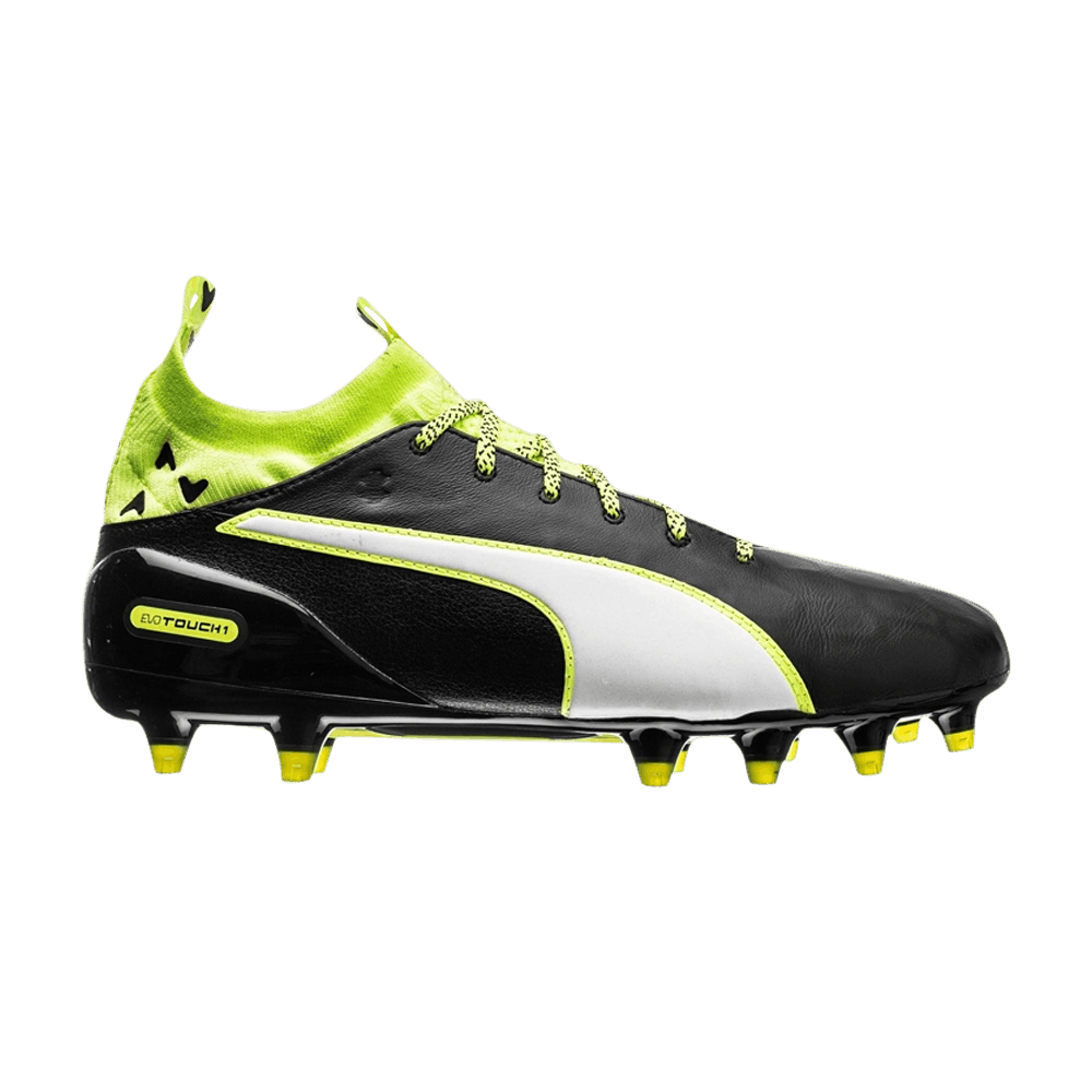 Buy 彪马Evotouch 1 FG '黑色安全黄' 足球鞋 103672-01