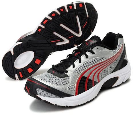 푸마 엑시스 IDP 로우 블랙/실버/레드 (Puma 엑시스 IDP 로우 블/실/레) 190193-01 Lookbook 푸마 엑시스 IDP 로우 블랙/실버/레드 (Puma 엑시스 IDP 로우 블/실/레) 190193-01