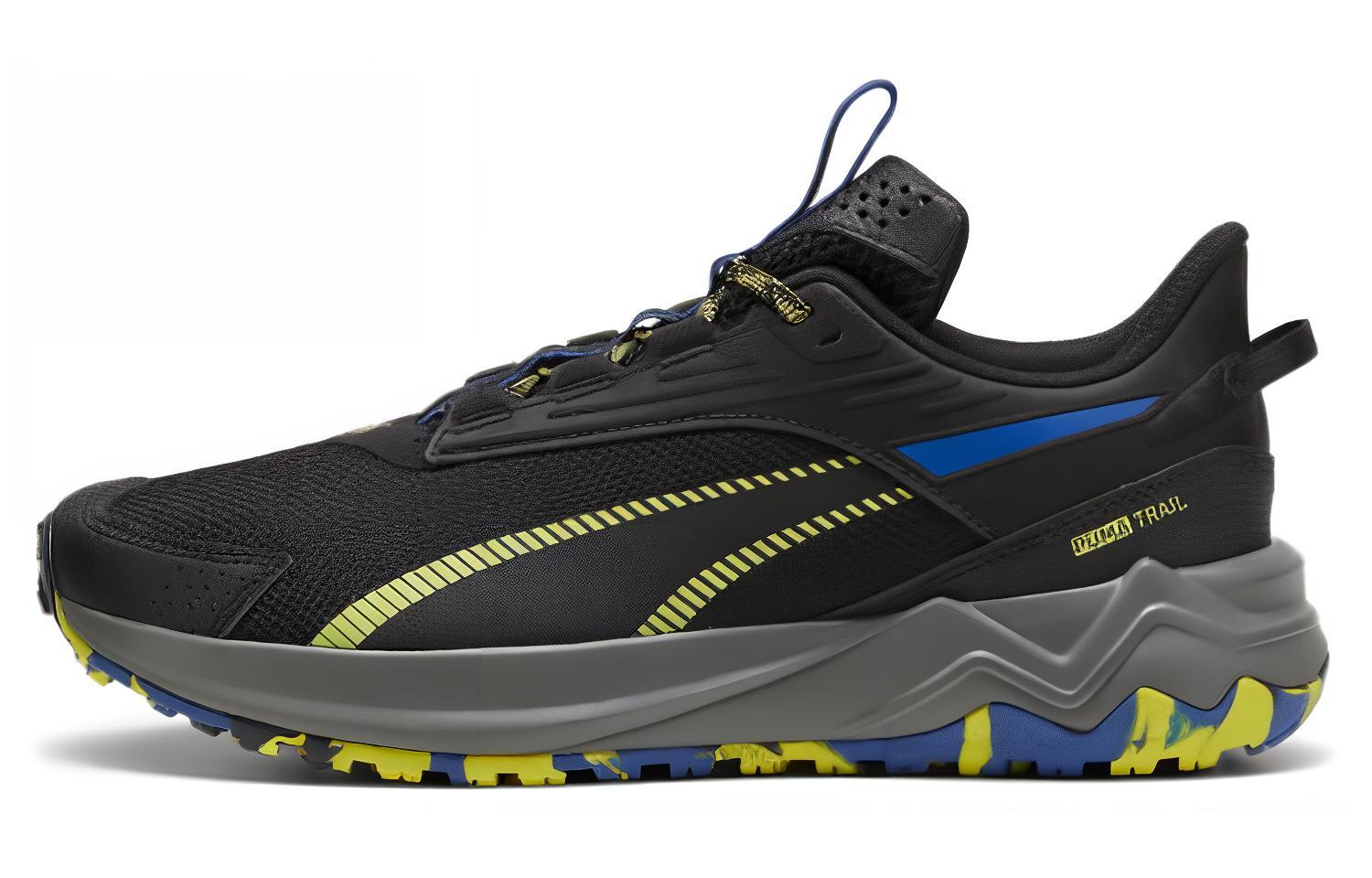 Puma Extend Lite Trail 'Black Lime Pow Cobalt Glaze'