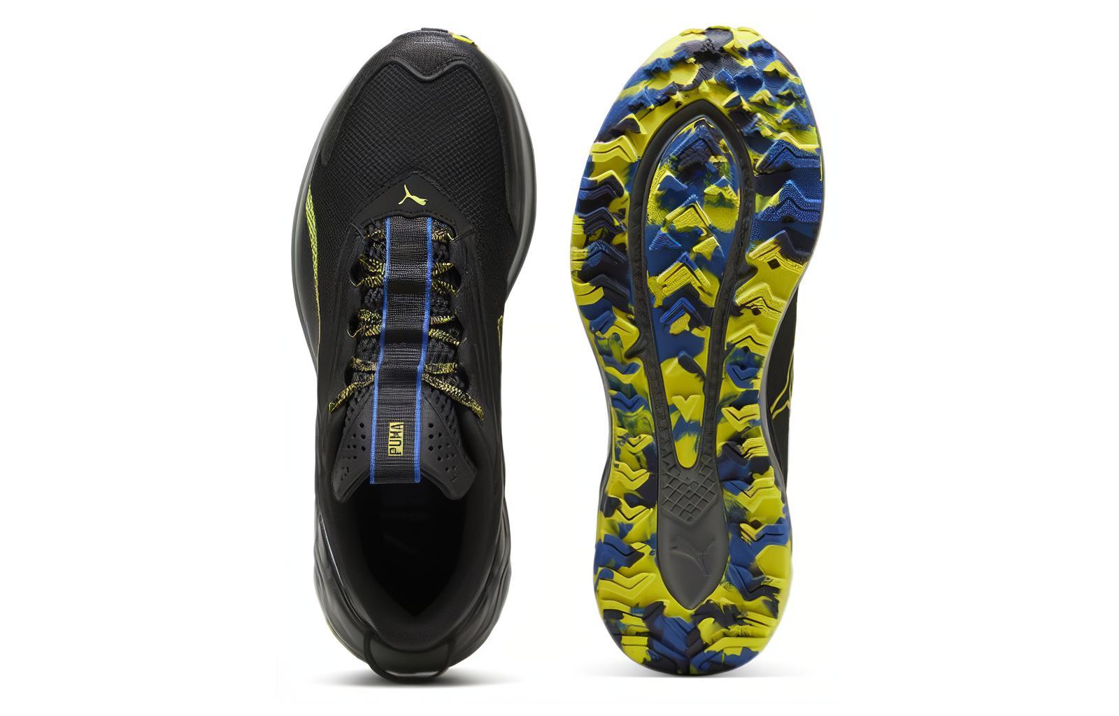 Puma Extend Lite Trail 'Black Lime Pow Cobalt Glaze' 圖 4