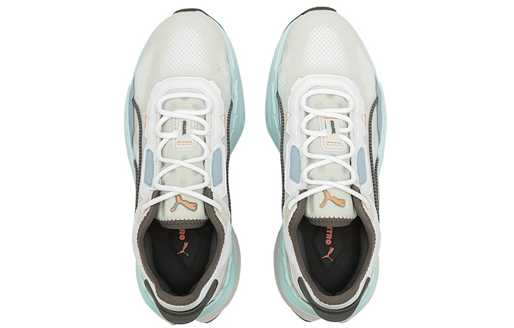 Shop プーマ エクステント ニトロ ヨーロッパ "白青灰" 385555-01