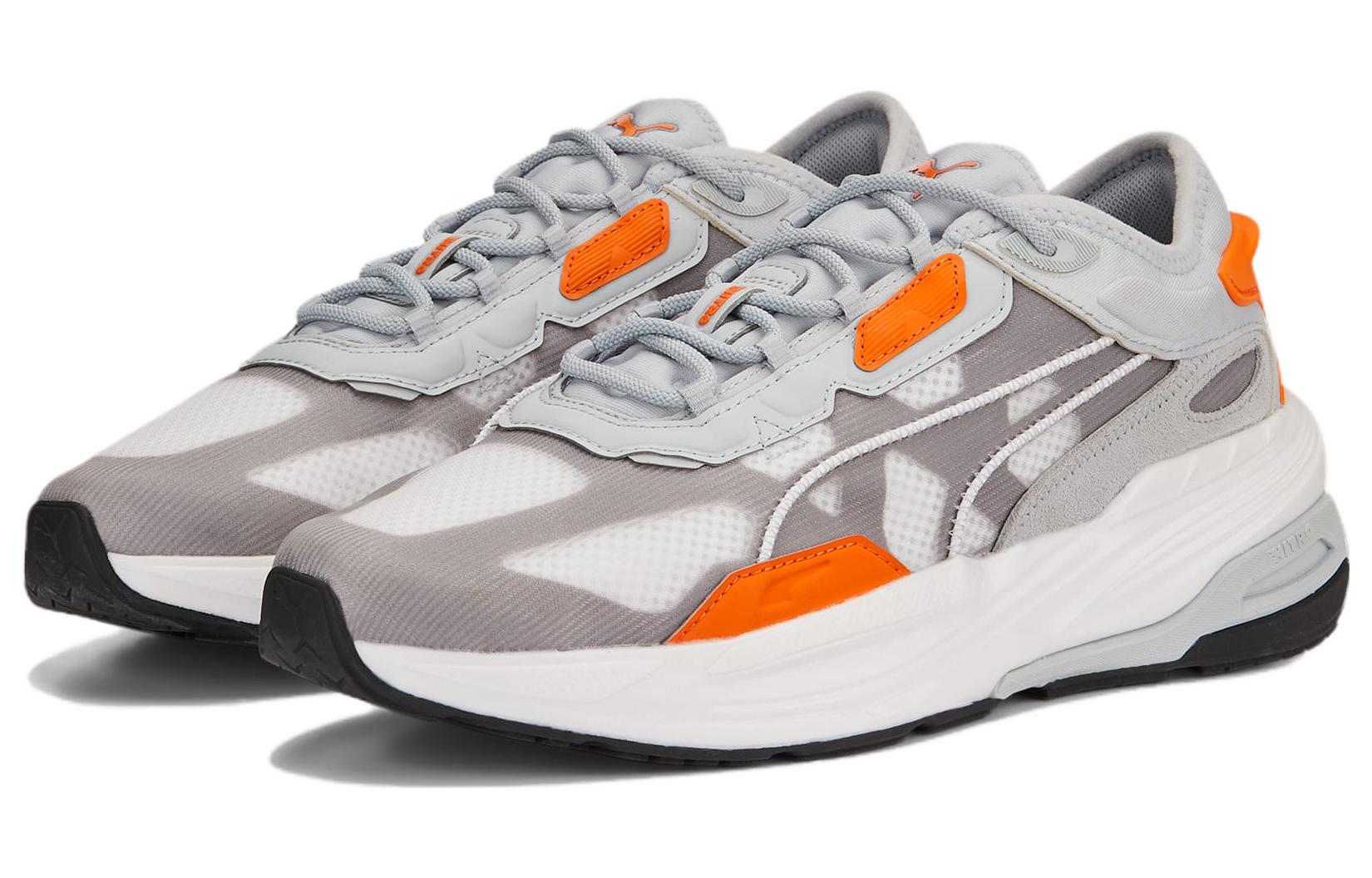 Lookbook 彪马Extent Nitro“灰色白色橙色” 391017-07