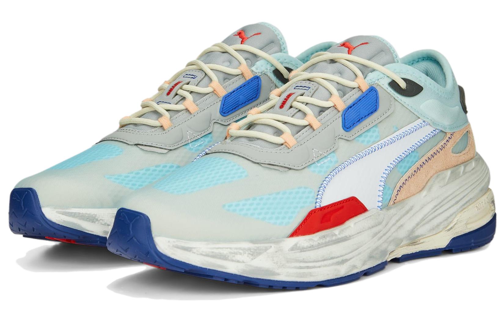 Lookbook プーマ エクステント ニトロ プロトテック "ブルーグレー" 390721-01