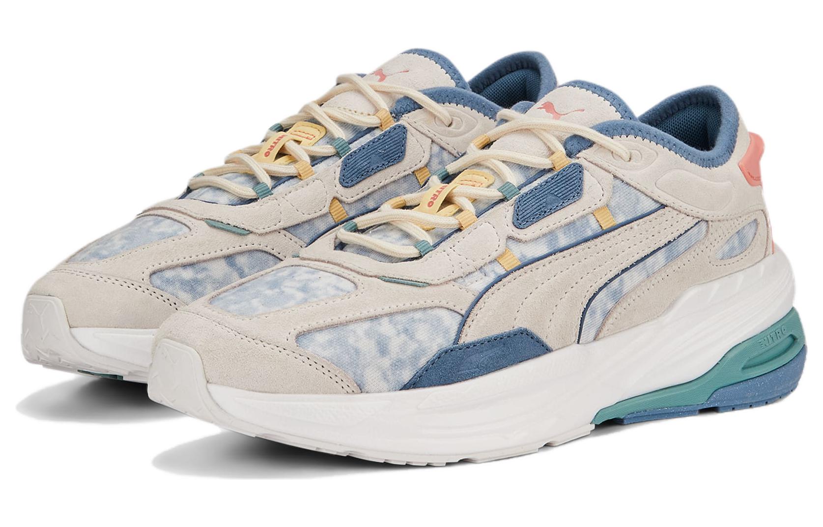 Lookbook PUMA RE:ESCAPE Extent Nitro 防滑耐磨 低筒 跑步鞋 男女皆適用 蒸氣灰