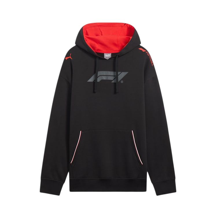 Puma F1® ESS Relaxed Fit Pullover Hoodie Black 630263-01