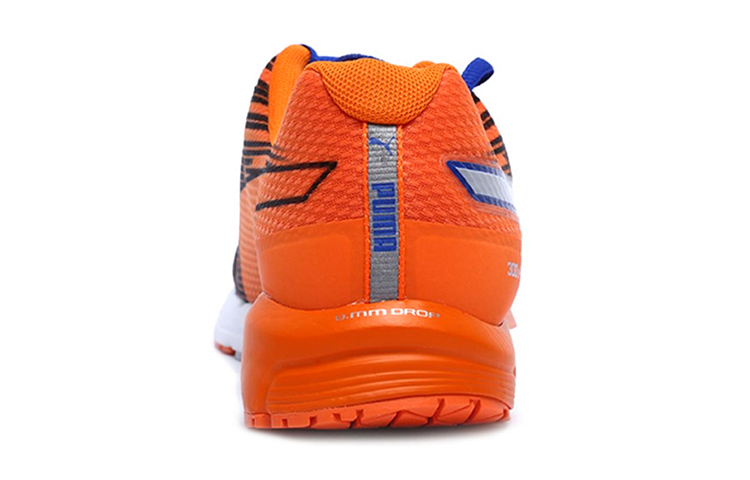 Shop Puma Faas 300 V4 復古跑步鞋 藍黑橙