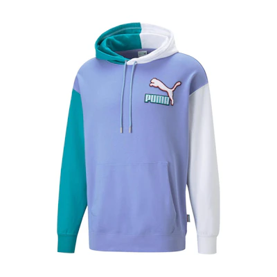 Puma Fandom Logo Pullover Hoodie Multicolor American College Style 537749-23