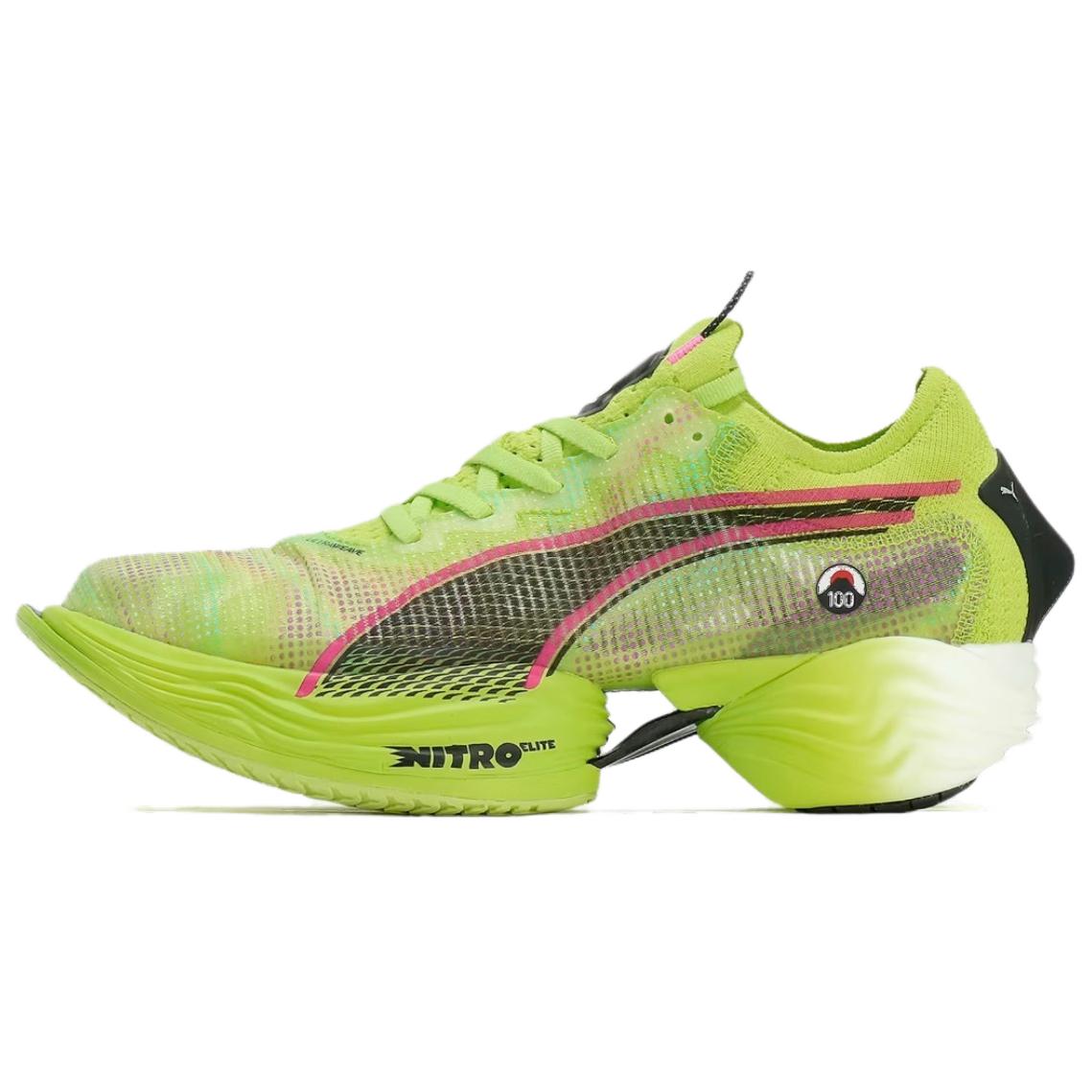 Puma Fast-R Nitro Elite 2 Ekiden 'Lime Pow Pink' 380092-01