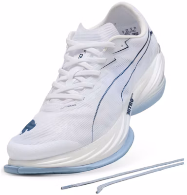 Puma Fast-R Nitro Elite 3 ''Blanco Azul Chambray'' 312060-14 Shop Puma Fast-R Nitro Elite 3 ''Blanco Azul Chambray'' 312060-14
